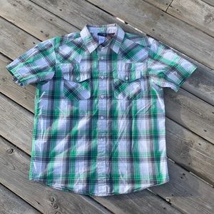 Patagonia Organic Cotton Short Sleeve Button Up Shirt